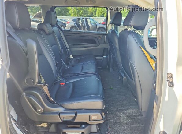 5FNRL6H72MB044768 2021 HONDA ODYSSEY Белый Вид задней части салона