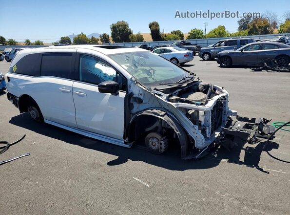 5FNRL6H72PB065009 2023 HONDA ODYSSEY White Передня права чверть