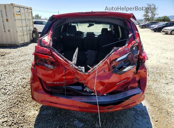 5FNRL6H72SB057825 2025 HONDA ODYSSEY Red Вид ззаду
