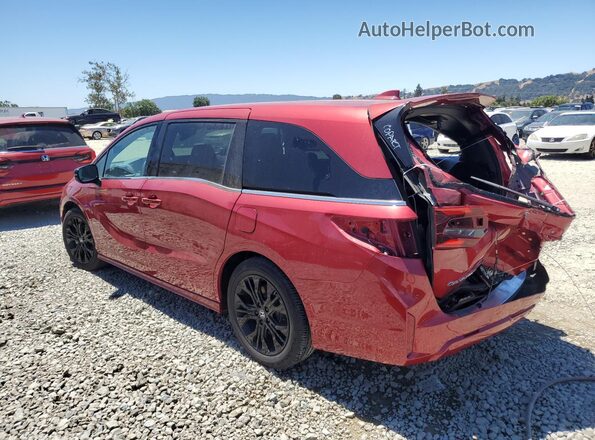 5FNRL6H72SB057825 2025 HONDA ODYSSEY Red 