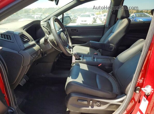 5FNRL6H72SB057825 2025 HONDA ODYSSEY Red Вид салону спереду