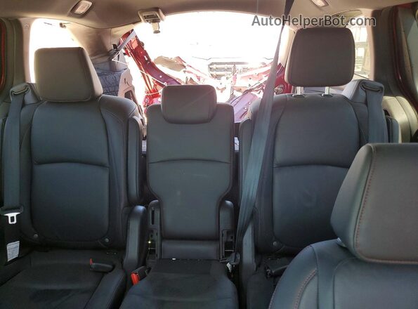5FNRL6H72SB057825 2025 HONDA ODYSSEY Red Вид задніх сидінь