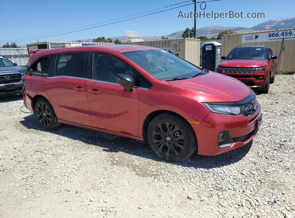 5FNRL6H72SB057825 2025 HONDA ODYSSEY Red 