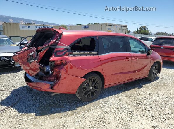 5FNRL6H72SB057825 2025 HONDA ODYSSEY Red 