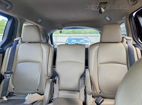 5FNRL6H73JB002167 2018 HONDA ODYSSEY Burgundy 
