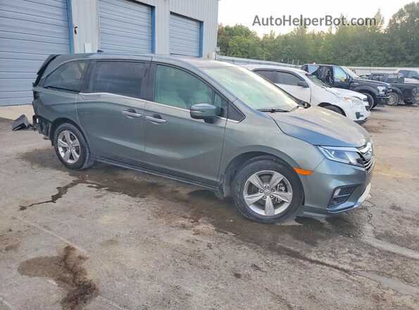 5FNRL6H73JB010110 2018 HONDA ODYSSEY Green Front right