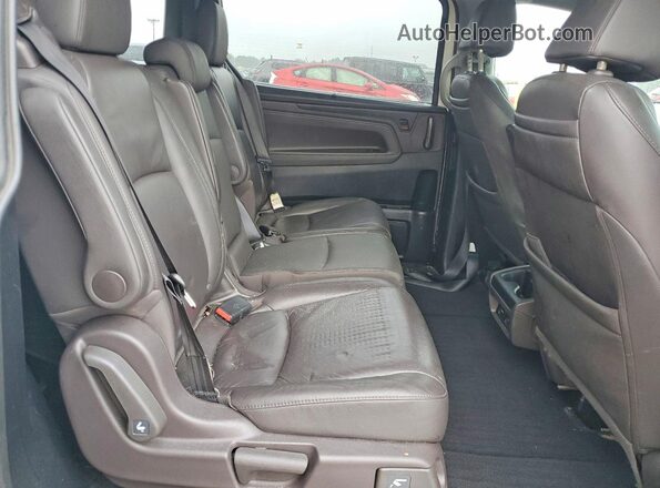 5FNRL6H73KB101914 2019 HONDA ODYSSEY White Widok wnętrza z tyłu