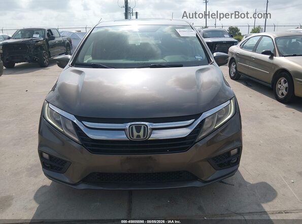 5FNRL6H73KB108393 2019 HONDA ODYSSEY Gray წინა ხედი