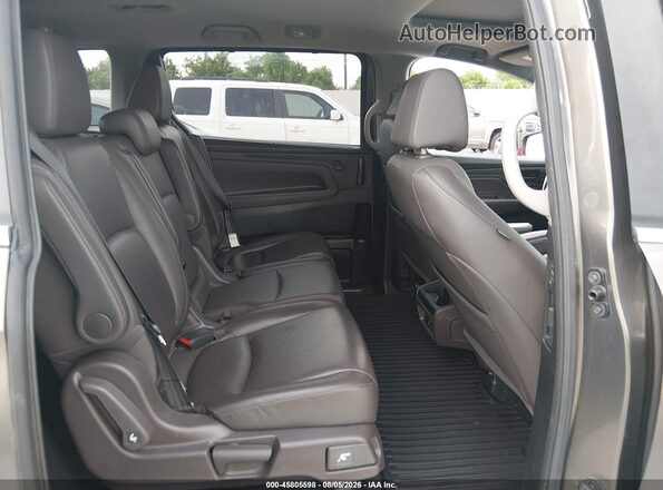 5FNRL6H73KB108393 2019 HONDA ODYSSEY Gray VIN კოდის სტიკერის ხედი