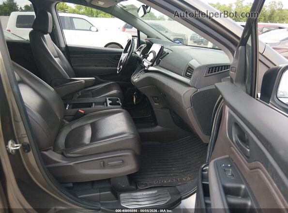 5FNRL6H73KB108393 2019 HONDA ODYSSEY Gray წინა სალონის ხედი