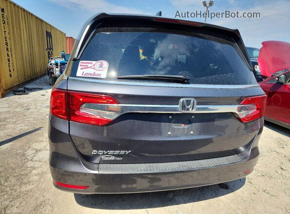 5FNRL6H73LB030666 2020 HONDA ODYSSEY Gray Вид ззаду