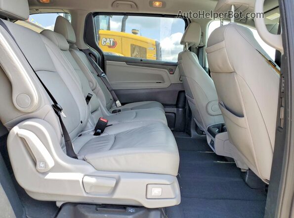 5FNRL6H73LB030666 2020 HONDA ODYSSEY Gray Вид задньої частини салону