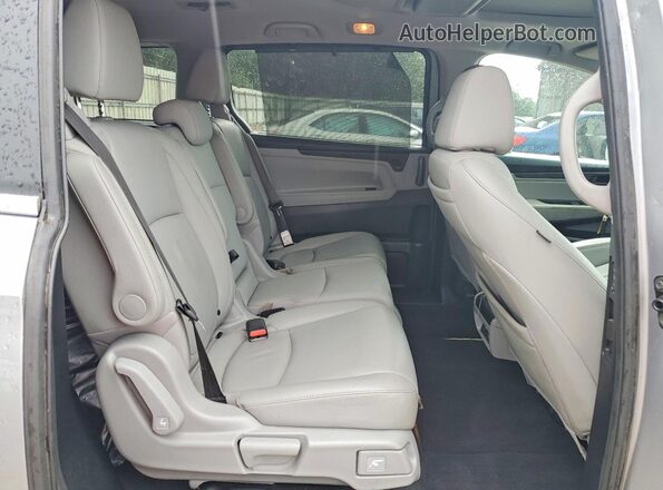 5FNRL6H73LB062386 2020 HONDA ODYSSEY Blue Rear interior view