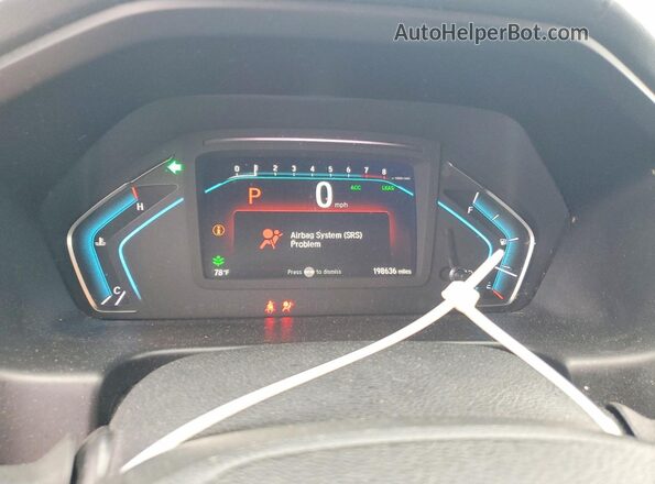 5FNRL6H73LB073310 2020 HONDA ODYSSEY Gray Widok zestawu wskaźników