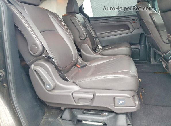5FNRL6H73LB073310 2020 HONDA ODYSSEY Gray Widok wnętrza z tyłu