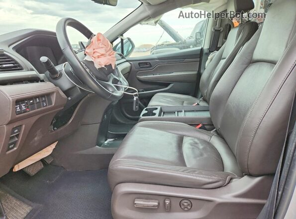 5FNRL6H73LB074649 2020 HONDA ODYSSEY Gray Widok wnętrza z przodu