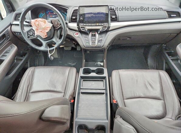 5FNRL6H73LB074649 2020 HONDA ODYSSEY Gray Widok deski rozdzielczej