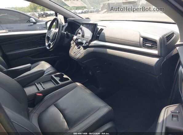 5FNRL6H73MB015375 2021 HONDA ODYSSEY Gray Вид салону спереду