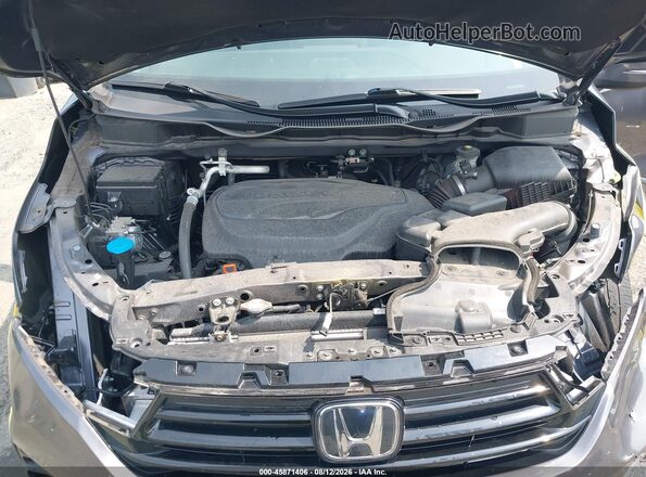 5FNRL6H73MB015375 2021 HONDA ODYSSEY Gray Вид ззаду