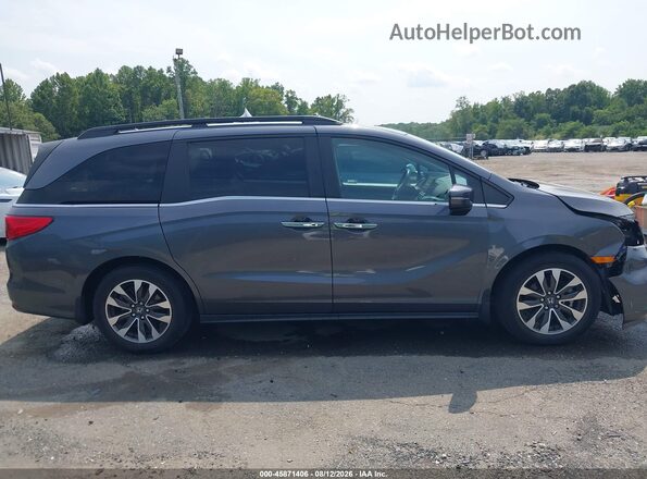 5FNRL6H73MB015375 2021 HONDA ODYSSEY Gray Панорамний вид салону 360°