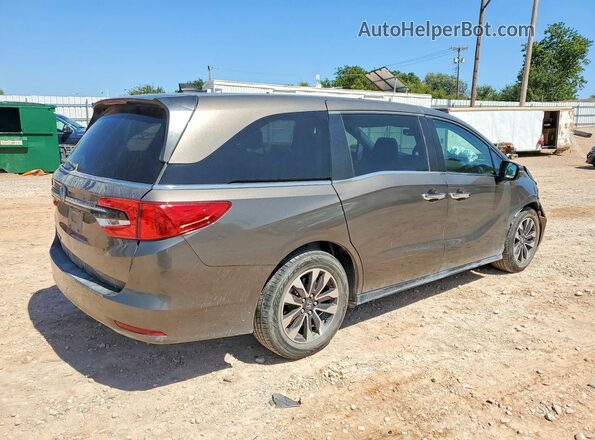 5FNRL6H73NB013319 2022 HONDA ODYSSEY Gray Tył prawy