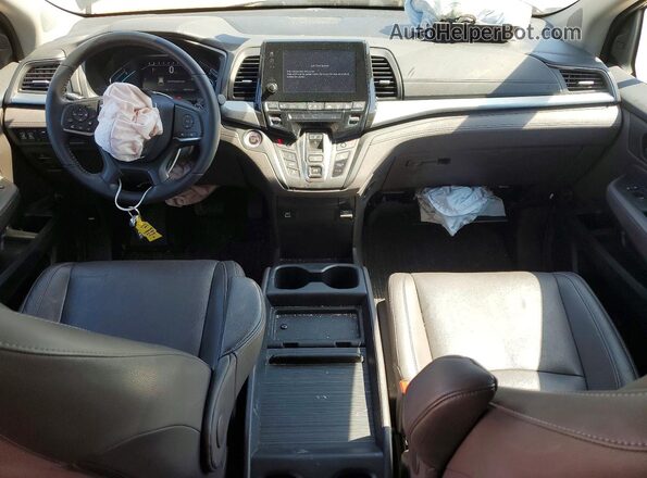 5FNRL6H73NB013319 2022 HONDA ODYSSEY Gray Widok deski rozdzielczej