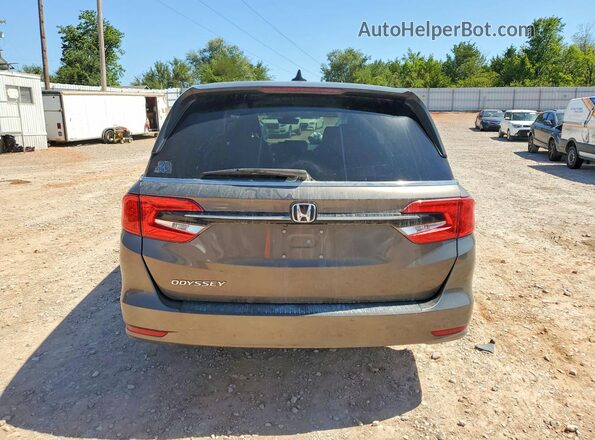 5FNRL6H73NB013319 2022 HONDA ODYSSEY Gray Widok z tyłu