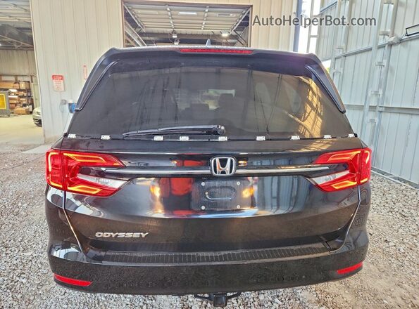 5FNRL6H73NB062262 2022 HONDA ODYSSEY Black Vista trasera