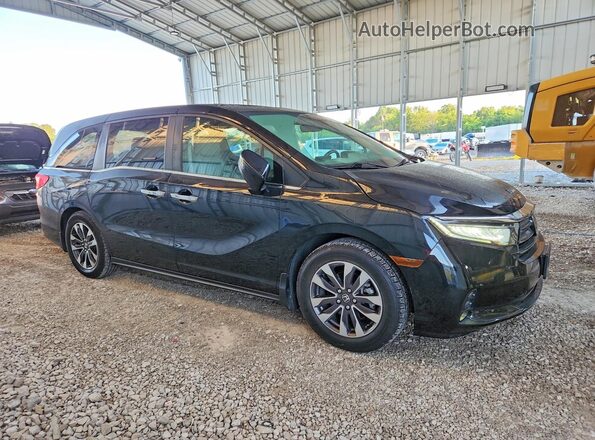 5FNRL6H73NB062262 2022 HONDA ODYSSEY Black Delantero derecho