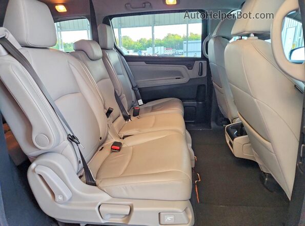 5FNRL6H73NB062262 2022 HONDA ODYSSEY Black Vista interior trasera