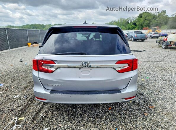 5FNRL6H74JB046498 2018 HONDA ODYSSEY Silver უკანა ხედი