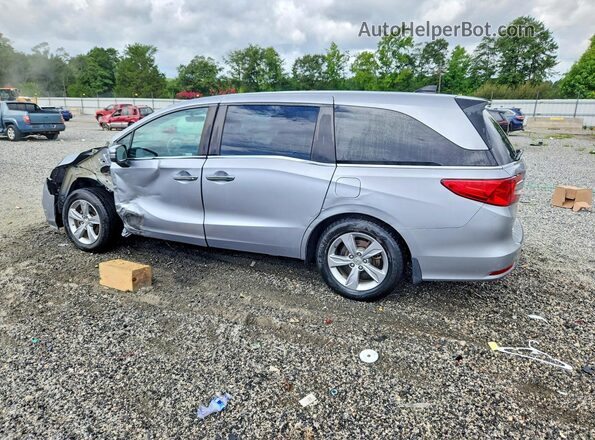 5FNRL6H74JB046498 2018 HONDA ODYSSEY Silver უკანა მარცხენა