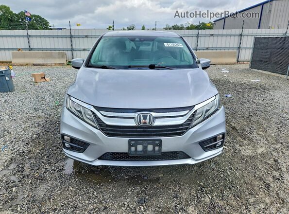 5FNRL6H74JB046498 2018 HONDA ODYSSEY Silver წინა ხედი