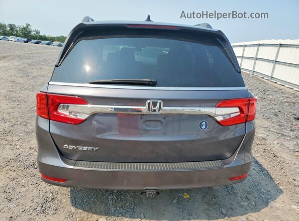 5FNRL6H74JB060093 2018 HONDA ODYSSEY Gray Widok z tyłu