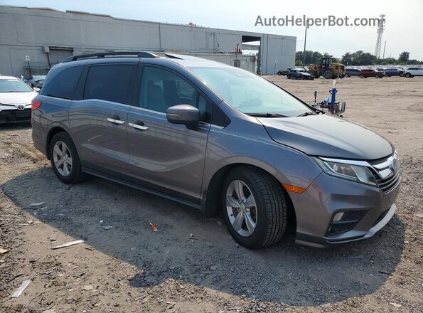 5FNRL6H74JB060093 2018 HONDA ODYSSEY Gray Przód prawy