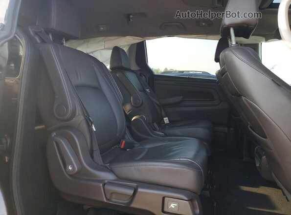 5FNRL6H74JB092414 2018 HONDA ODYSSEY Gray Widok wnętrza z tyłu