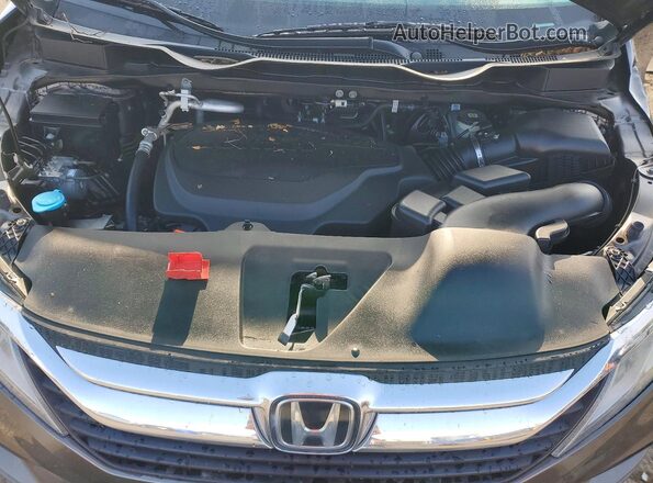 5FNRL6H74JB092414 2018 HONDA ODYSSEY Gray Widok komory silnika