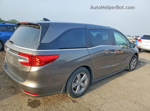 5FNRL6H74JB092414 2018 HONDA ODYSSEY Gray Tył prawy