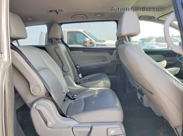 5FNRL6H74KB052223 2019 HONDA ODYSSEY Black Вид задньої частини салону