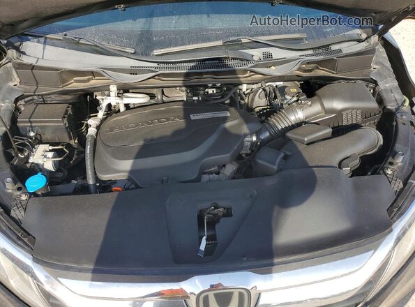 5FNRL6H74KB052223 2019 HONDA ODYSSEY Black Вид підкапотного простору