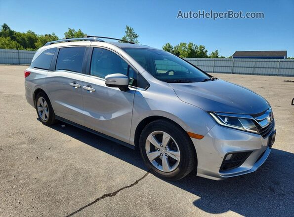 5FNRL6H74KB055753 2019 HONDA ODYSSEY Silver Przód prawy