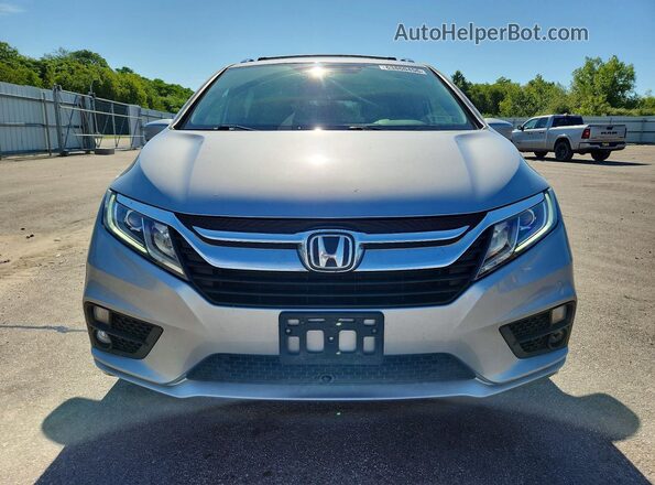 5FNRL6H74KB055753 2019 HONDA ODYSSEY Silver Widok z przodu