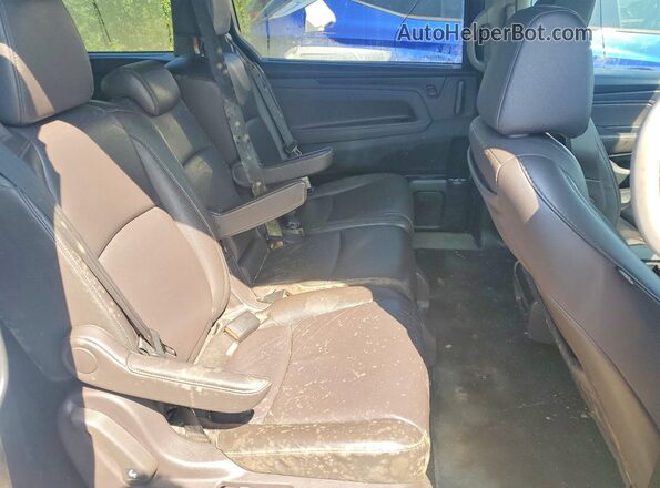 5FNRL6H74KB137126 2019 HONDA ODYSSEY Коричневый Вид задней части салона