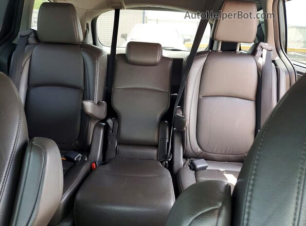 5FNRL6H74KB137126 2019 HONDA ODYSSEY Коричневый Вид задних сидений