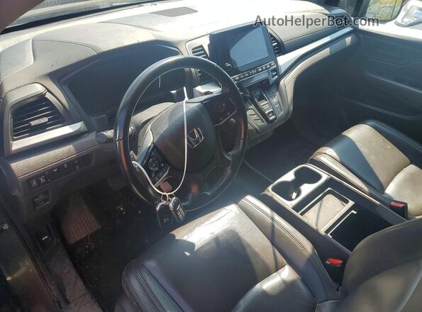 5FNRL6H74KB137126 2019 HONDA ODYSSEY Коричневый Вид панели приборов