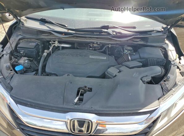 5FNRL6H74KB137126 2019 HONDA ODYSSEY Коричневый Вид подкапотного пространства