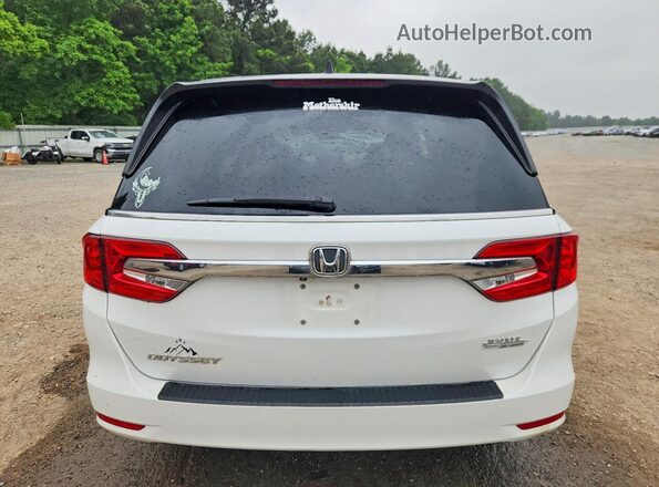 5FNRL6H74LB015318 2020 HONDA ODYSSEY White უკანა ხედი