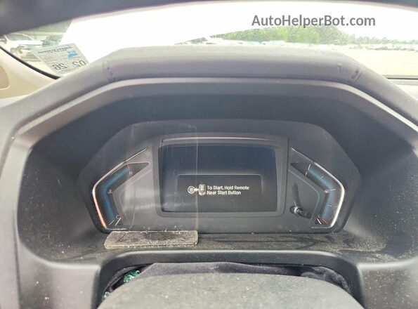 5FNRL6H74LB015318 2020 HONDA ODYSSEY White ხელსაწყოთა პანელის ხედი