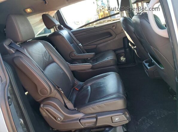 5FNRL6H74LB037481 2020 HONDA ODYSSEY Gray Widok wnętrza z tyłu