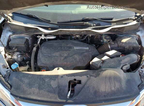 5FNRL6H74LB037481 2020 HONDA ODYSSEY Gray Widok komory silnika